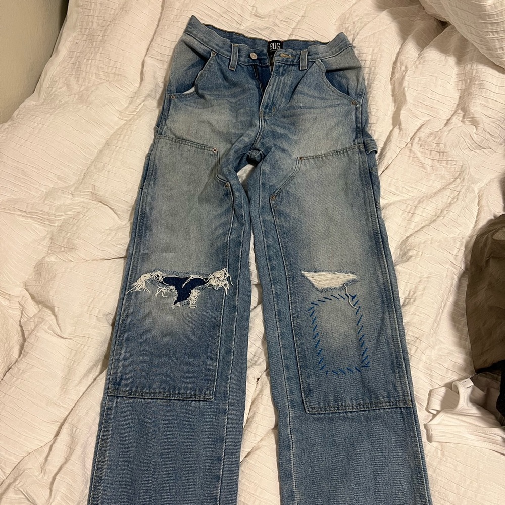 Urban Outfitters BDG Mid Rise Baggy Utility Jeans